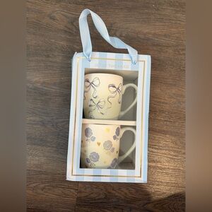 Petal & Pearl Set of 2 Mugs Gift Set